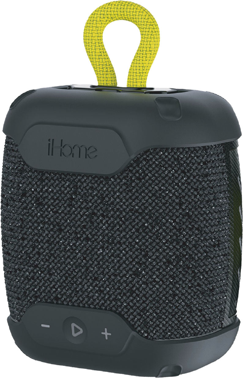 iHome - PLAYTOUGH Mini Bluetooth Rechargeable Waterproof Speaker with Mega Battery - Black_0