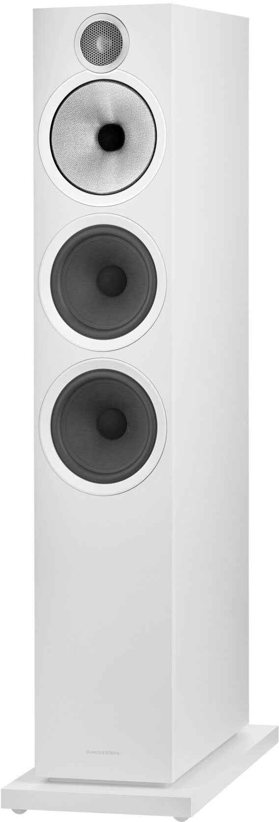 Bowers & Wilkins - 600 S3 Series 3-Way Floorstanding Loudspeaker (Each) - White_0