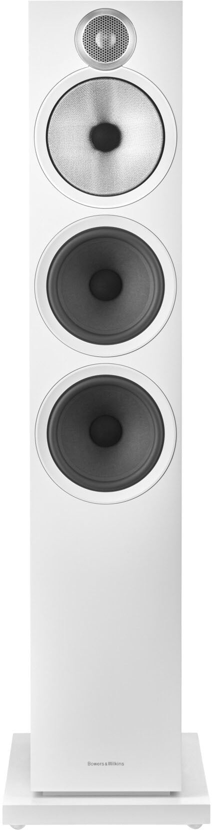 Bowers & Wilkins - 600 S3 Series 3-Way Floorstanding Loudspeaker (Each) - White_2