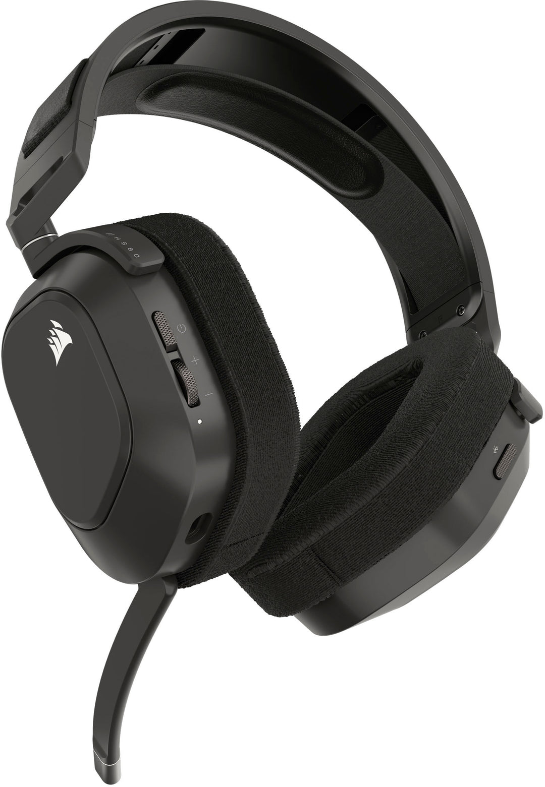 CORSAIR - HS80 MAX Wireless Bluetooth Gaming Headset - Steel Gray_2