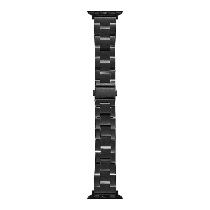 Insignia™ - Stainless Steel Link Band for Apple Watch 38mm, 40mm and 41mm (All Series) - Black_4