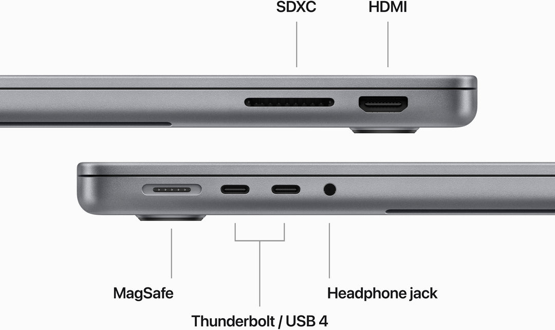 Apple - MacBook Pro 14" Laptop - M3 chip - 8GB Memory - 1TB SSD (Latest Model) - Space Gray_3