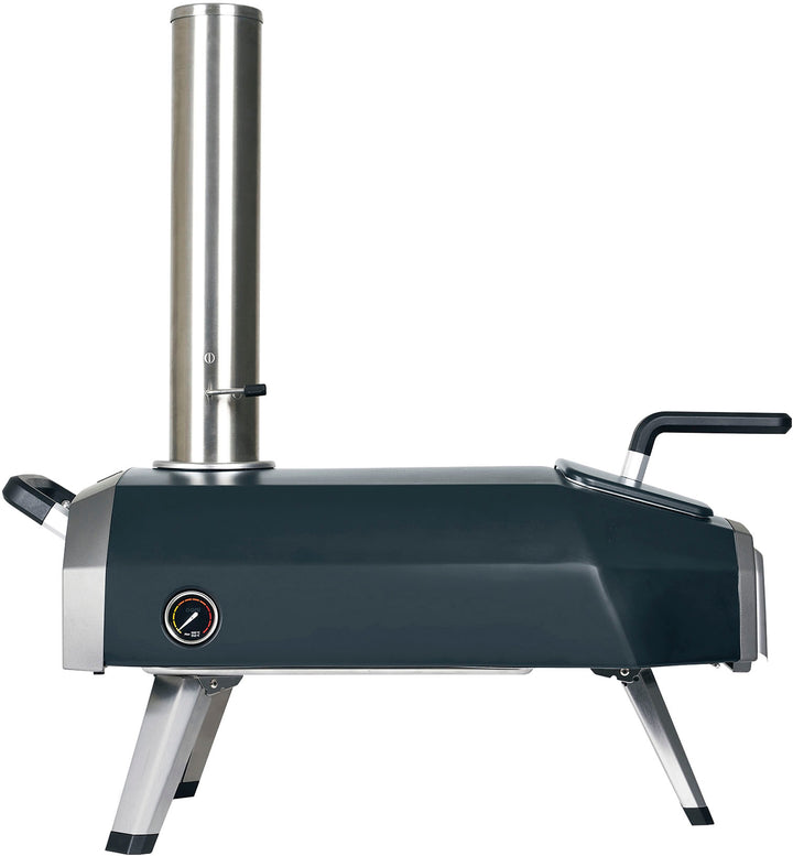 Ooni - Karu 12G 29.7-In. Multi-Fuel Outdoor Portable Pizza Oven with Borosilicate Glass Door and Integrated Thermometer - Black_8