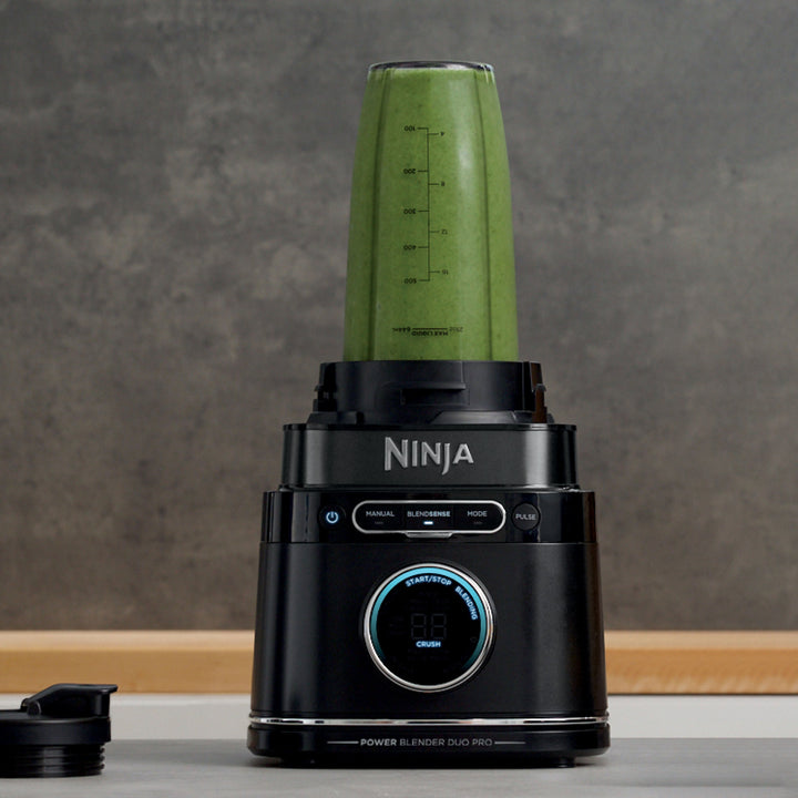 Ninja Detect Duo Power Blender Pro + Single Serve with BlendSense Technology + 72oz Pitcher, 1800PW Blender - Black_9