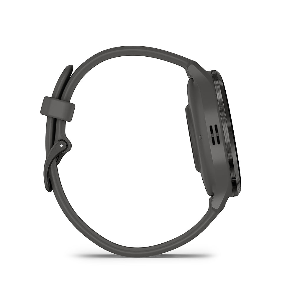 Garmin - Venu 3S GPS Smartwatch 41 mm Fiber-reinforced polymer - Stainless Steel and Pebble Gray_5