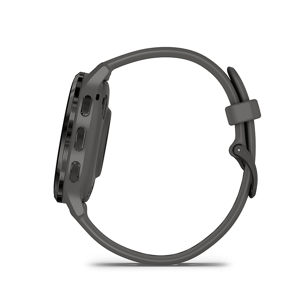 Garmin - Venu 3S GPS Smartwatch 41 mm Fiber-reinforced polymer - Stainless Steel and Pebble Gray_4