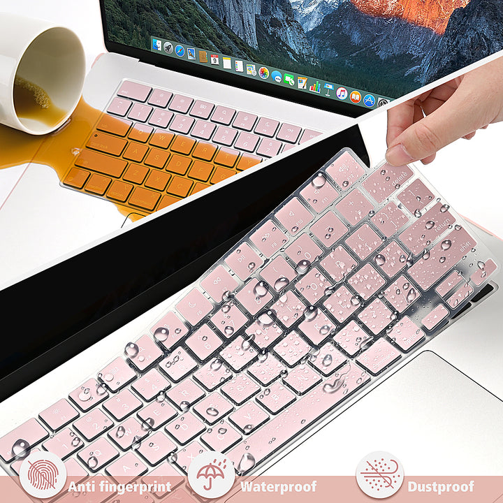 Techprotectus - MacBook case for 2023 MacBook Air 15" with Apple M2 Chip - Rose Quartz_5