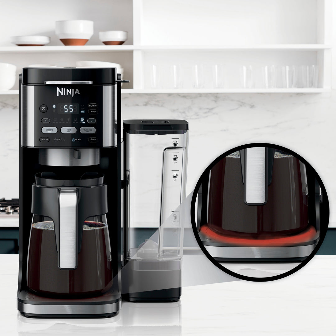 Ninja DualBrew Hot & Iced Coffee Maker, Single-Serve, compatible with K-Cups & 12-Cup Drip Coffee Maker - Black/Stainless Steel_3