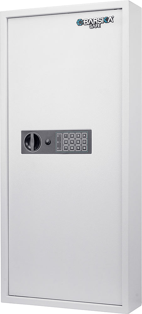 Barska - 240 Key Cabinet Digital Wall Safe - Gray_0