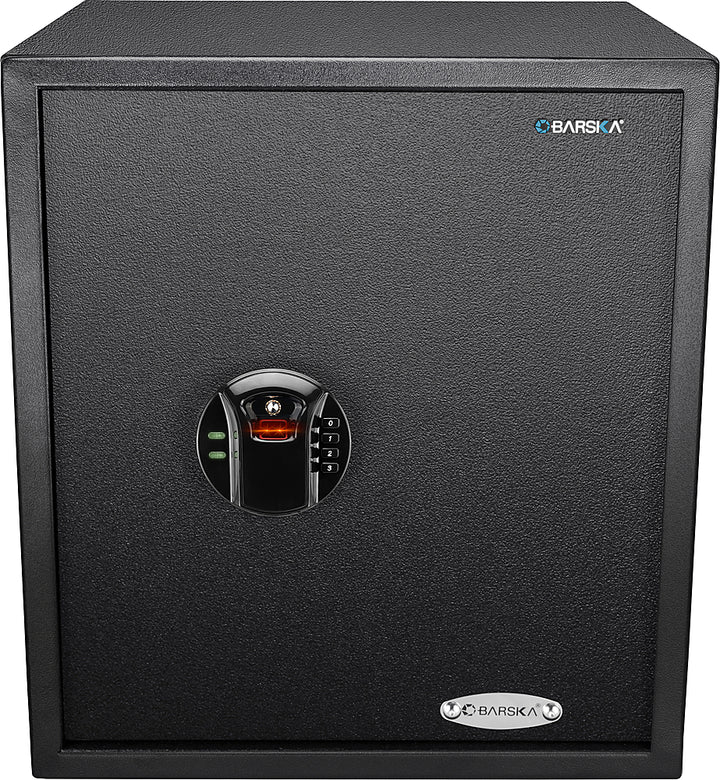 Barska - HQ400 Large Biometric Digital Keypad Safe - Black_1