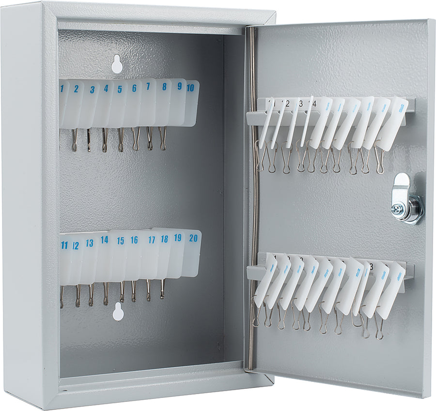 Barska - 40 Position Key Cabinet with Key Lock - Gray_0