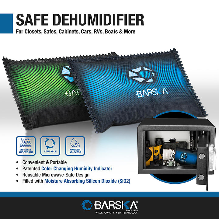 Barska - Dehumidifier (2-Pack) for Home Closets, Safes and Cars_4