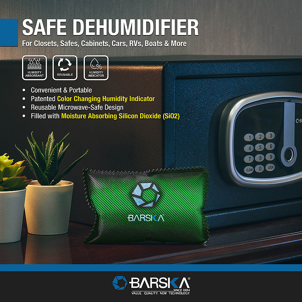 Barska - Dehumidifier (2-Pack) for Home Closets, Safes and Cars_2