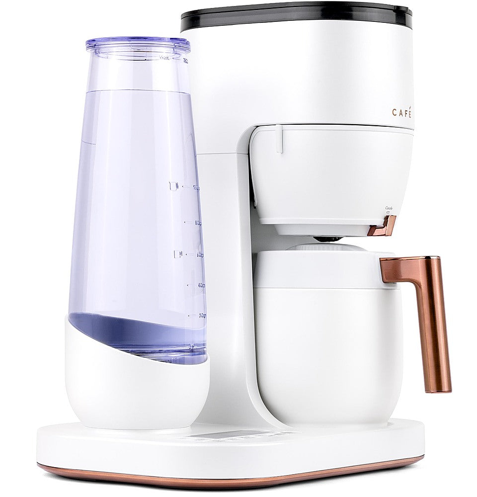 Café - Grind & Brew Smart Coffee Maker with Gold Cup Standard - Matte White_1