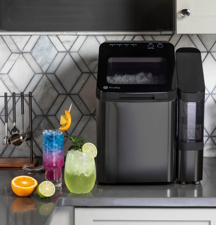 GE Profile - Opal 1.0 Nugget Ice Maker With Side Tank - Black_4