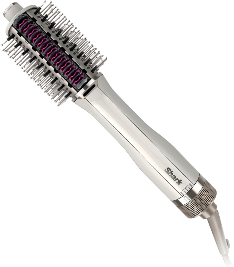 Shark - SmoothStyle Heated Comb Straightener and Smoother, Dual Mode, Blow Dryer Brush + Straightener, For All Hair Types - Silk_0