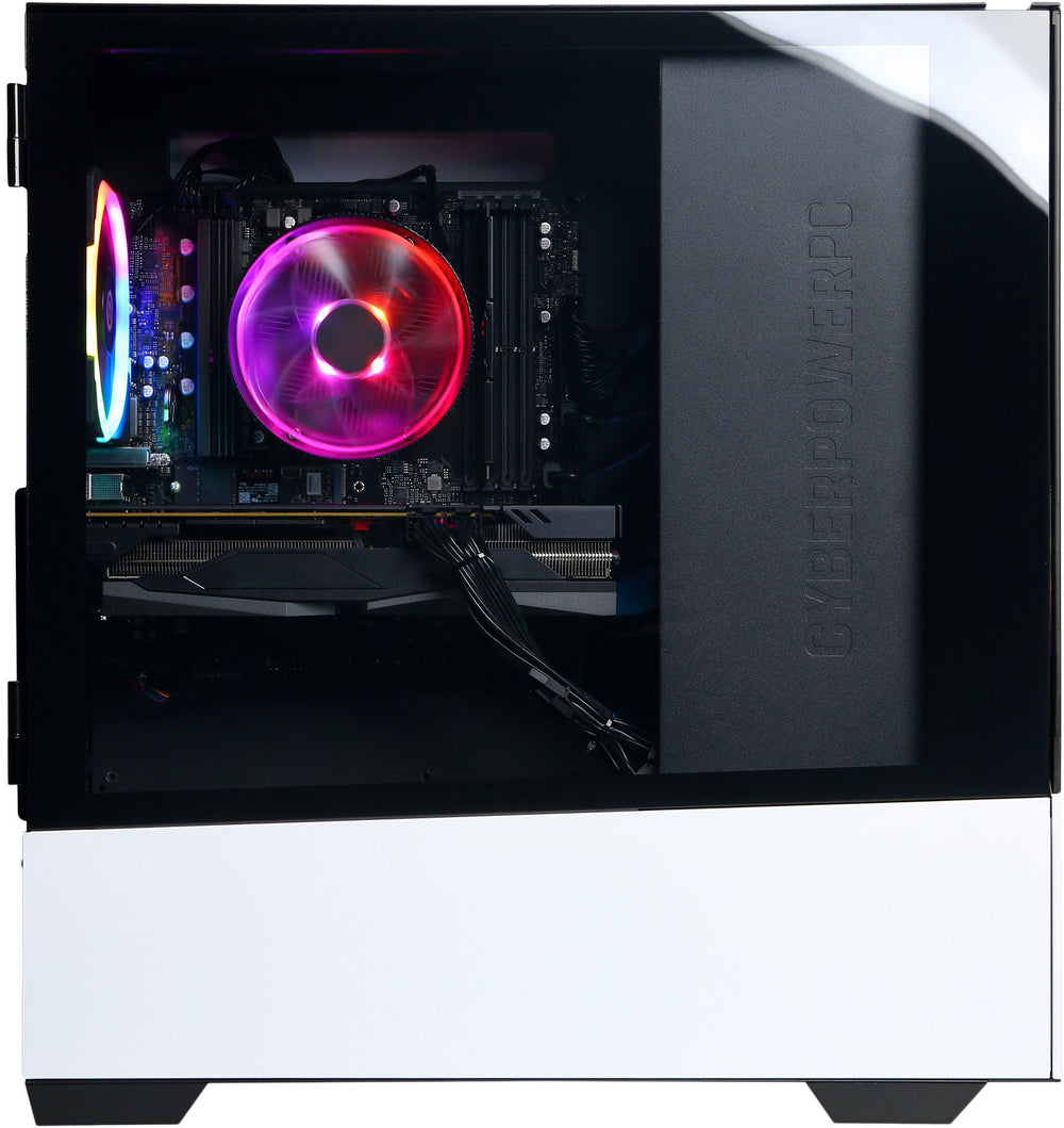 CyberPowerPC - Gamer Master Gaming Desktop - AMD Ryzen 7 7700 - 16GB Memory - NVIDIA GeForce RTX 4060 Ti - 2TB SSD - White_1