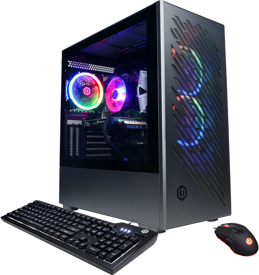 CyberPowerPC - Gamer Xtreme Gaming Desktop - Intel Core i7-13700F - 16GB Memory - NVIDIA GeForce RTX 4060 Ti - 2TB SSD - Black_0