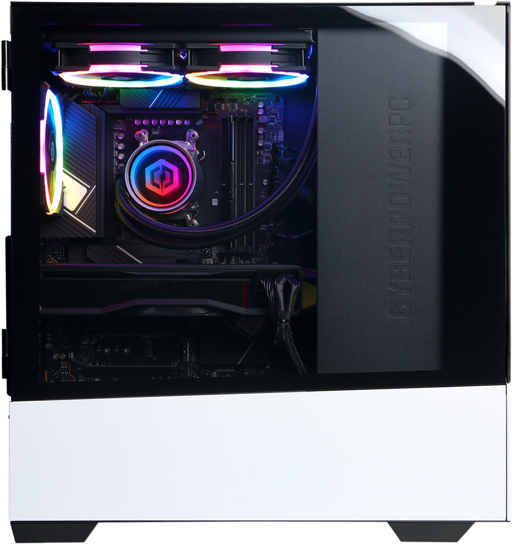 CyberPowerPC - Gamer Supreme Gaming Desktop - AMD Ryzen 9 7900X - 16GB Memory - NVIDIA GeForce RTX 4070 Ti - 2TB SSD - White_1