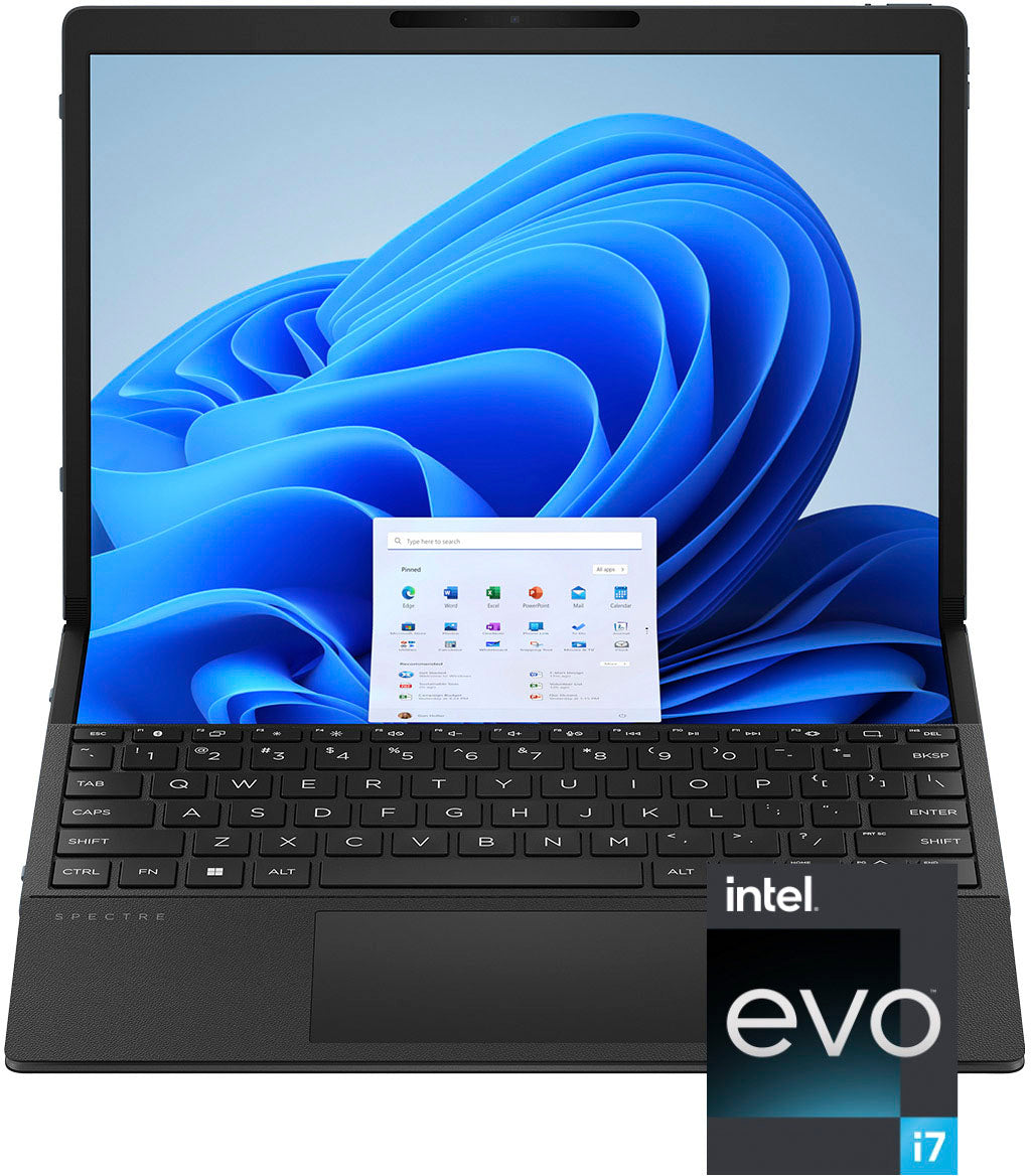 HP - Spectre 3-in-1 17" 2.5K OLED Touch-Screen Foldable Laptop - Intel Evo Platform - Core i7 - 16GB Memory - 1TB SSD - Slate Blue_0