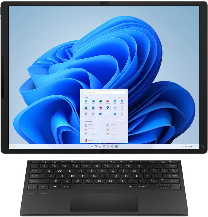 HP - Spectre 3-in-1 17" 2.5K OLED Touch-Screen Foldable Laptop - Intel Evo Platform - Core i7 - 16GB Memory - 1TB SSD - Slate Blue_9