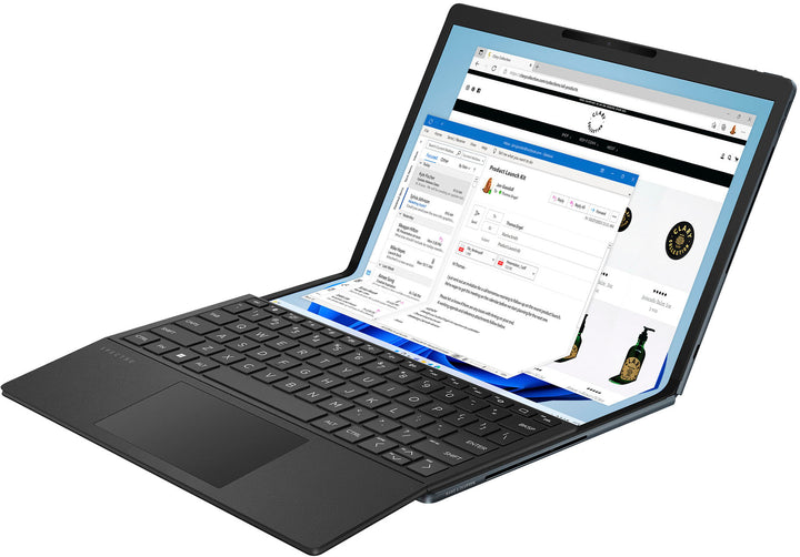 HP - Spectre 3-in-1 17" 2.5K OLED Touch-Screen Foldable Laptop - Intel Evo Platform - Core i7 - 16GB Memory - 1TB SSD - Slate Blue_11