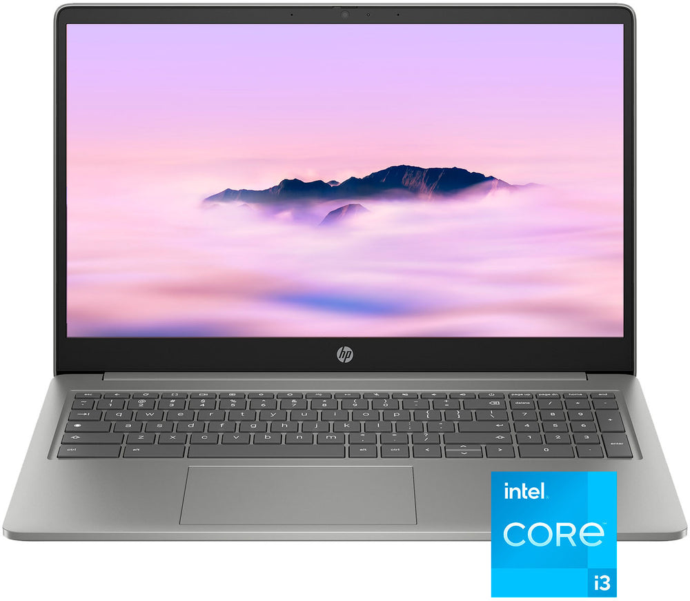 HP - 15.6" Full HD Chromebook Plus Laptop - Intel Core i3 - 8GB Memory - 128GB UFS - Mineral Silver_1