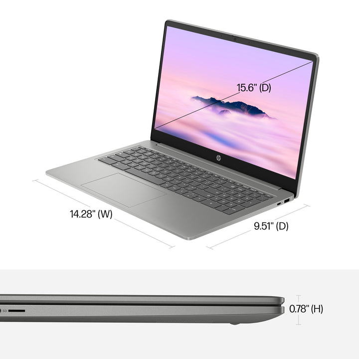 HP - 15.6" Full HD Chromebook Plus Laptop - Intel Core i3 - 8GB Memory - 128GB UFS - Mineral Silver_10