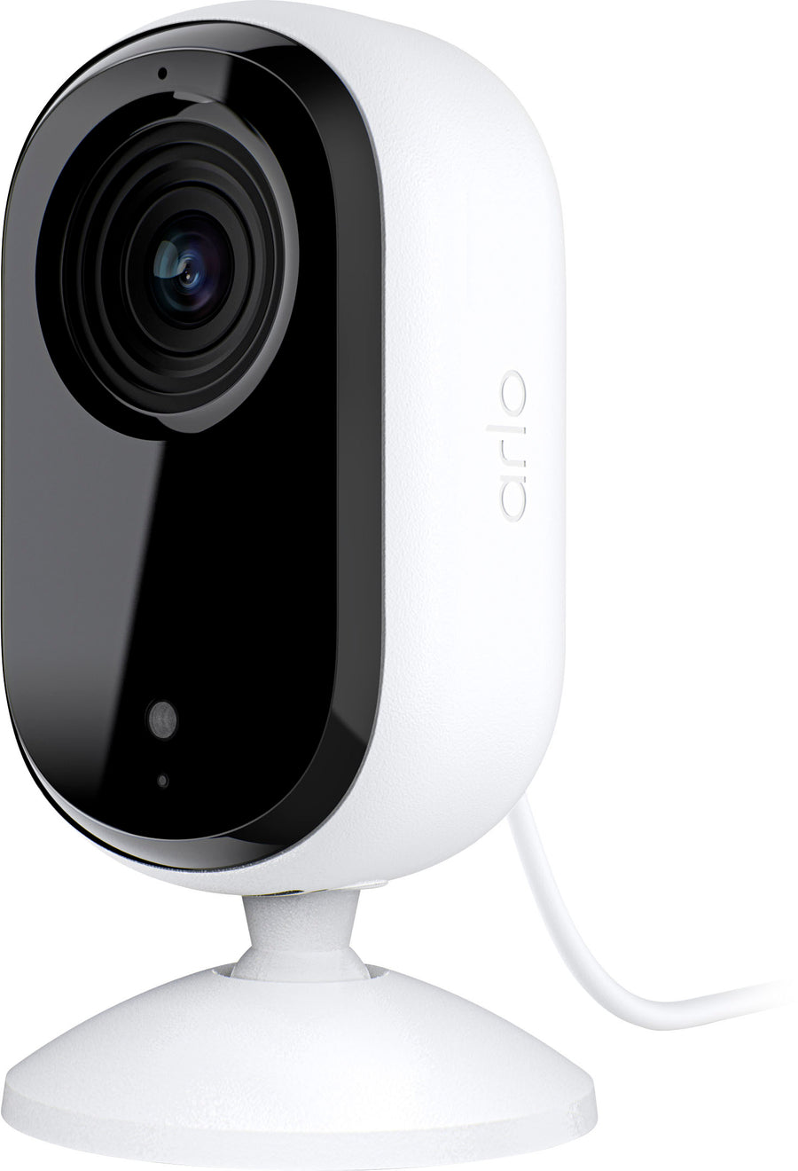 Arlo - Essential Indoor Camera 2K (2nd Generation) - Wired Security Camera - 1-Cam - White_0