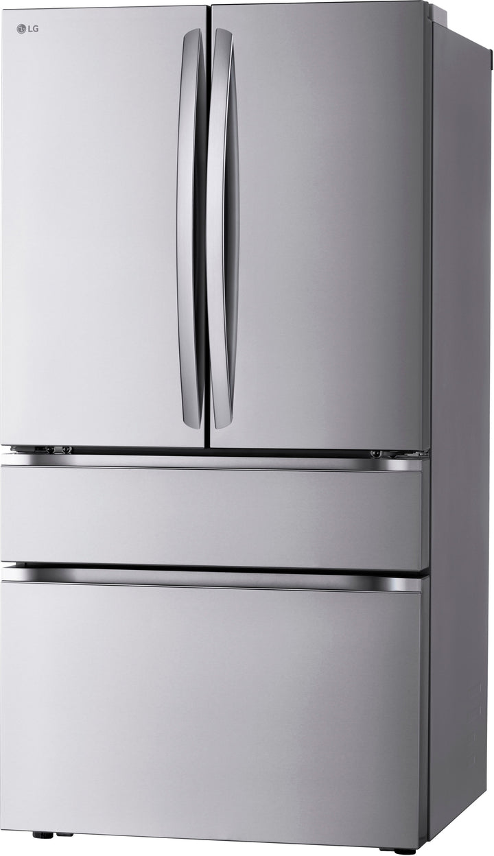 LG - 29.6 Cu. Ft. French Door Smart Refrigerator with Full-Convert Drawer - Stainless Steel_2