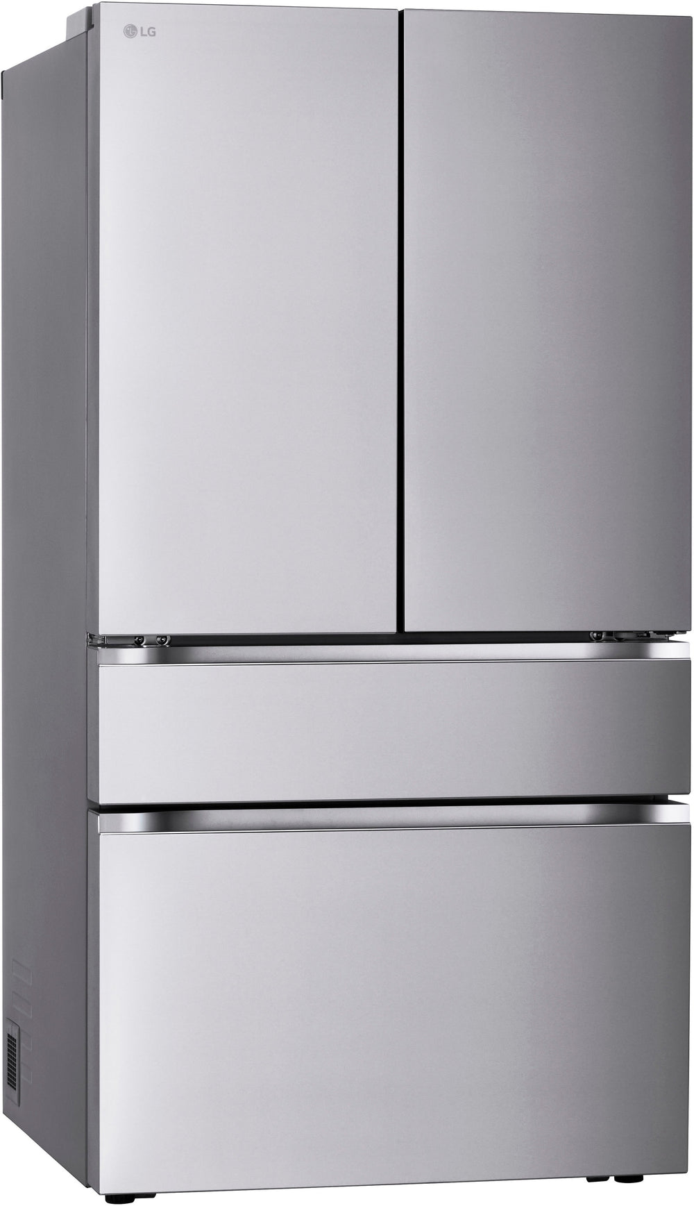LG - 29.6 Cu. Ft. French Door Smart Refrigerator with Full-Convert Drawer - Stainless Steel_1