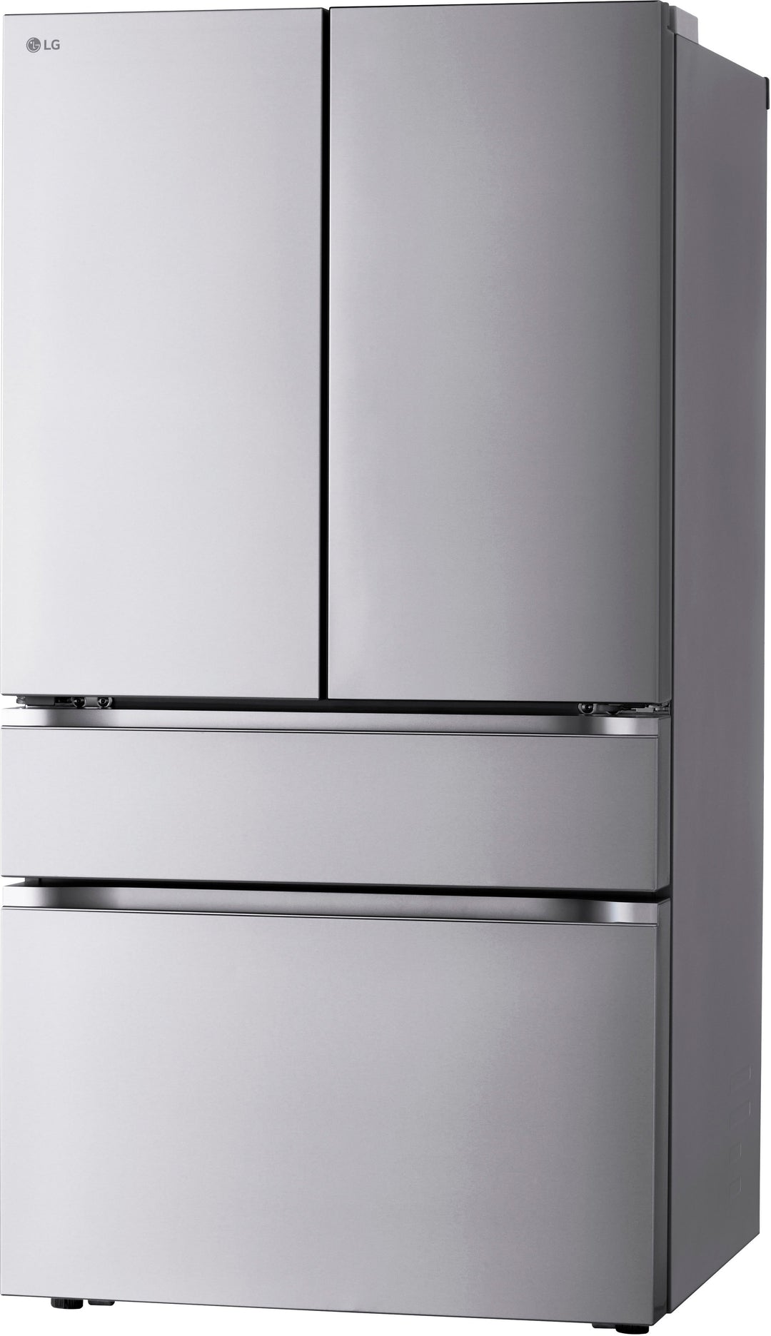 LG - 29.6 Cu. Ft. French Door Smart Refrigerator with Full-Convert Drawer - Stainless Steel_2