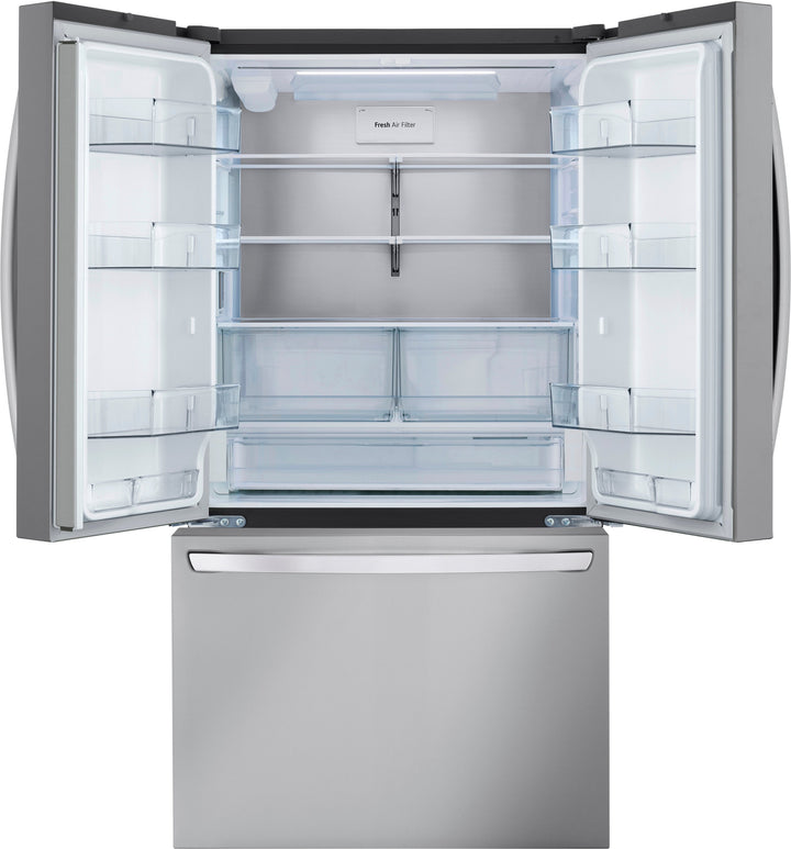 LG - 31.7 Cu. Ft. French Door Smart Refrigerator with Internal Water Dispenser - Stainless Steel_5