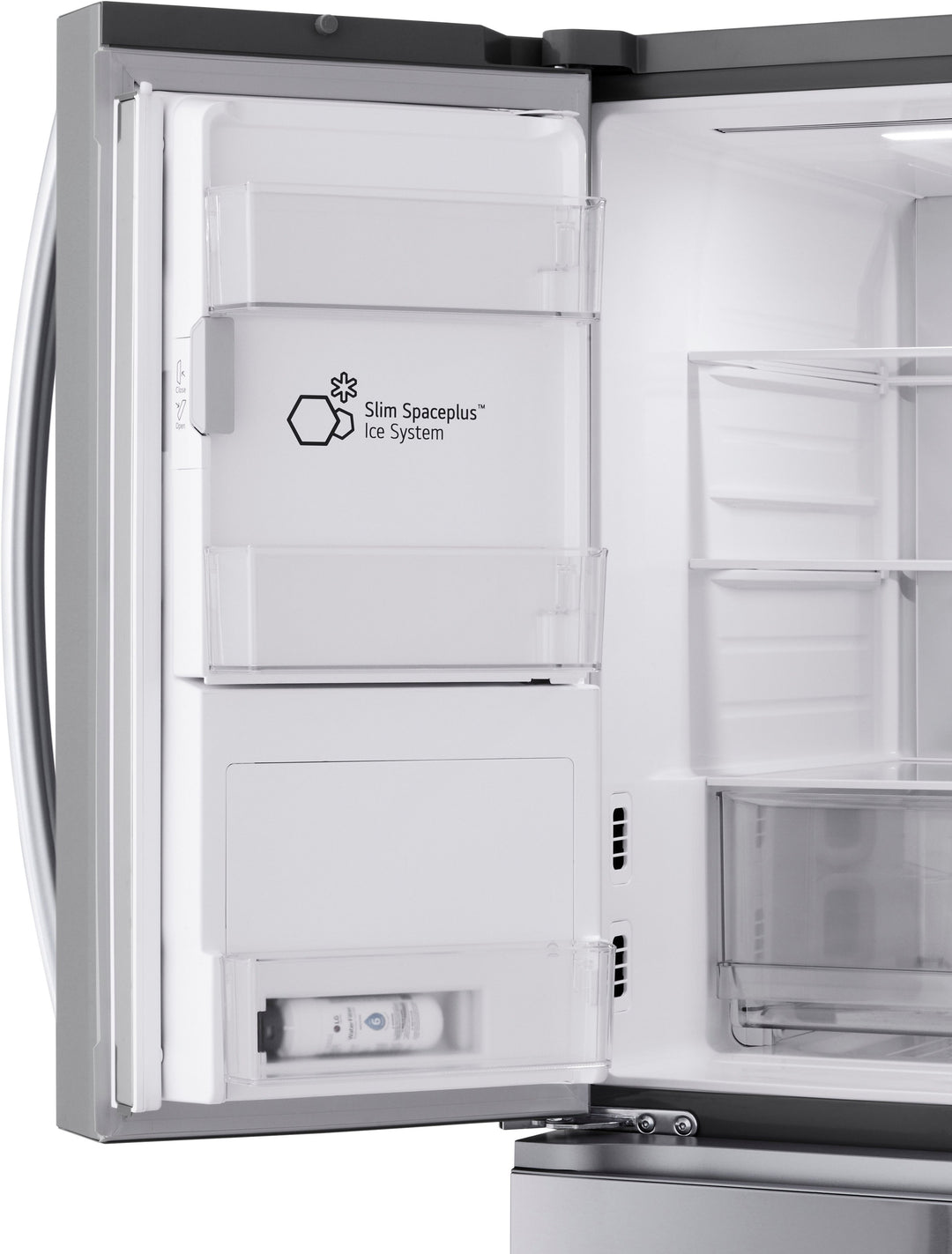 LG - 28.6 Cu. Ft. French Door Smart Refrigerator with Full-Convert Drawer - Stainless Steel_16