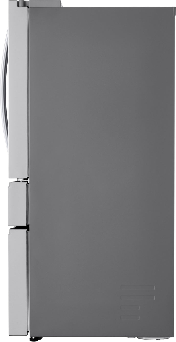 LG - 28.6 Cu. Ft. French Door Smart Refrigerator with Full-Convert Drawer - Stainless Steel_9