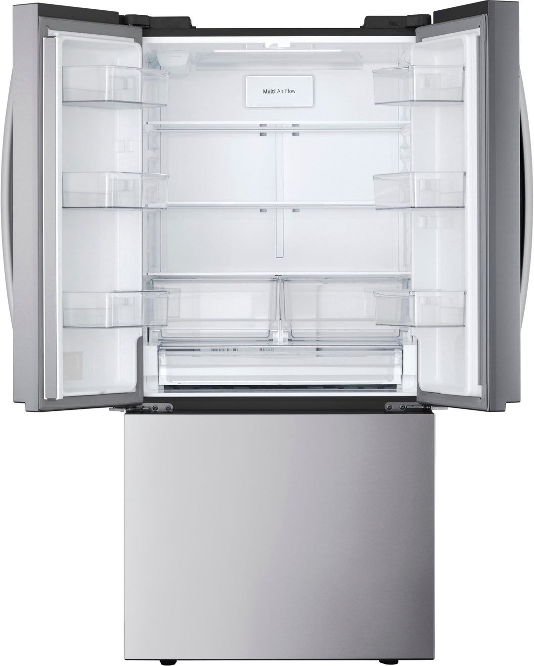 LG - 21 Cu. Ft. French Door Counter-Depth Smart Refrigerator with Ice - Stainless Steel_7