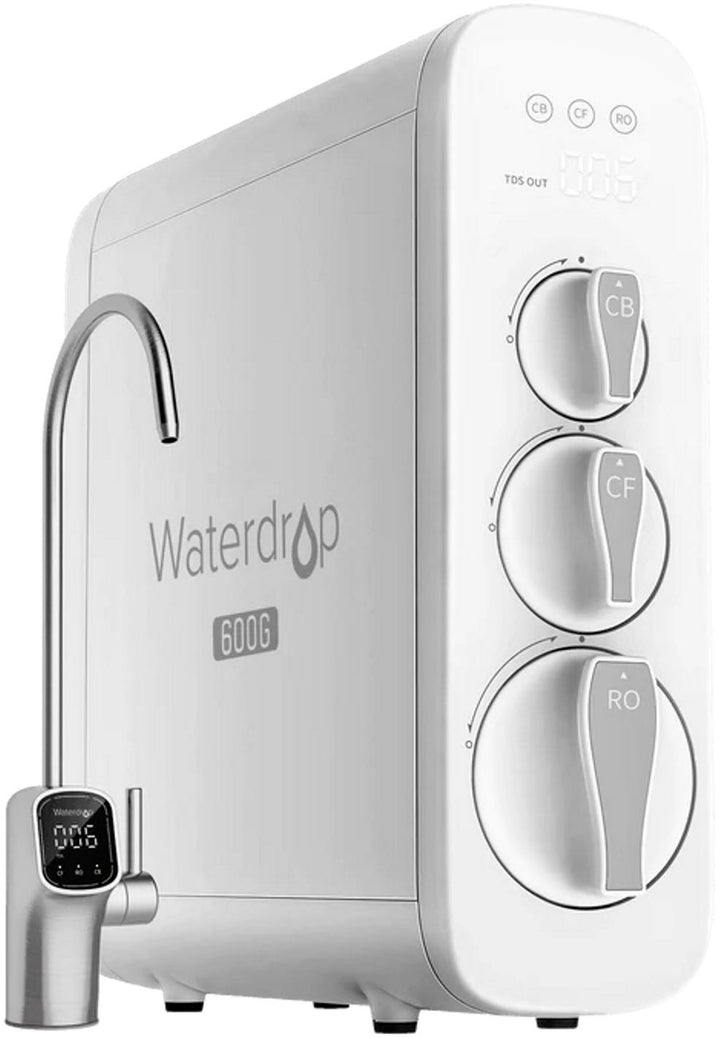 Waterdrop - G3P600 Remineralization Reverse Osmosis Water Filter - White_0