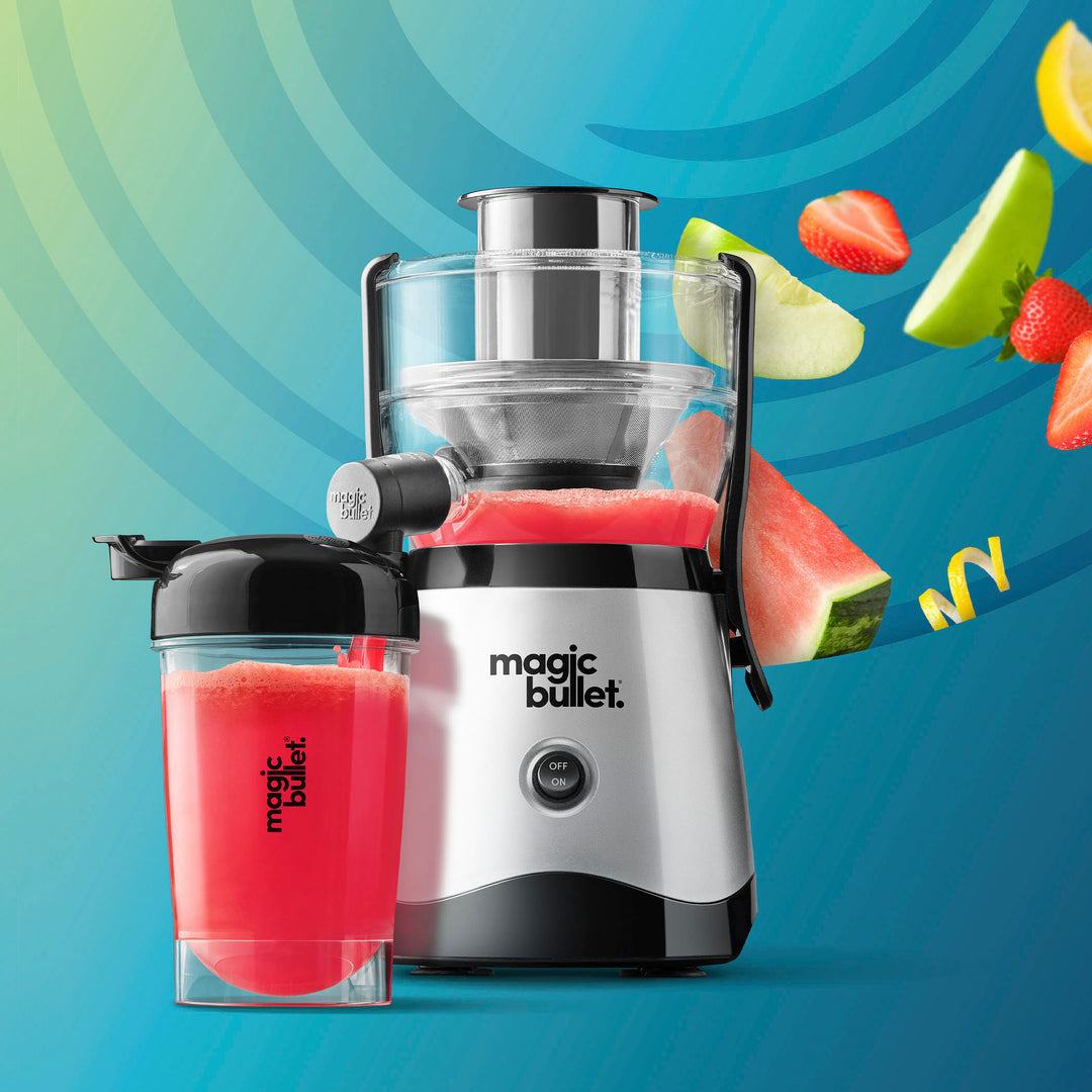 magic bullet Compact Juicer with cup - MBJ50100 - Silver_1