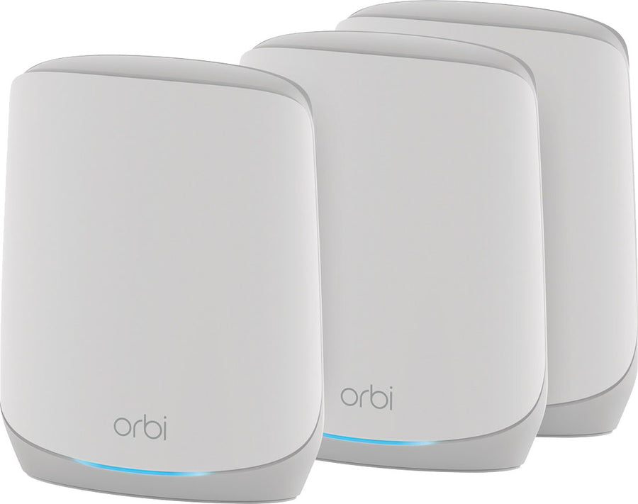 NETGEAR - Orbi 750 Series AX5200 Tri-Band Mesh Wi-Fi 6 System (3-pack) - White_0