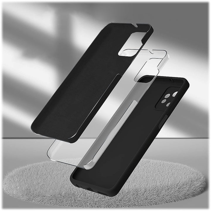 SaharaCase - Silicone Series Case for Motorola G Power (2023) - Black_1