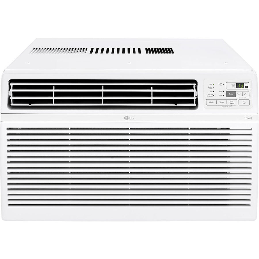LG - 550 Sq. Ft. 12,000 BTU Smart Window Air Conditioner - White_0