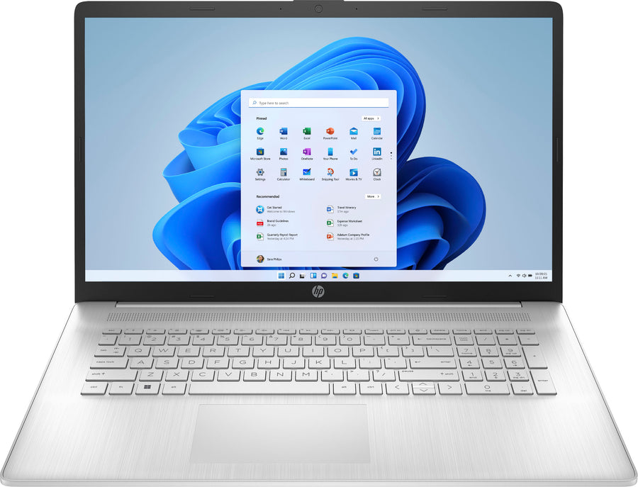 HP - 17.3" HD+ Laptop - AMD Ryzen 3 7320U - 8GB Memory - 256GB SSD - Natural Silver_0