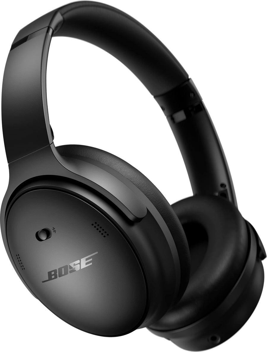 Bose - QuietComfort Wireless Noise Cancelling Over-the-Ear Headphones - Black_0