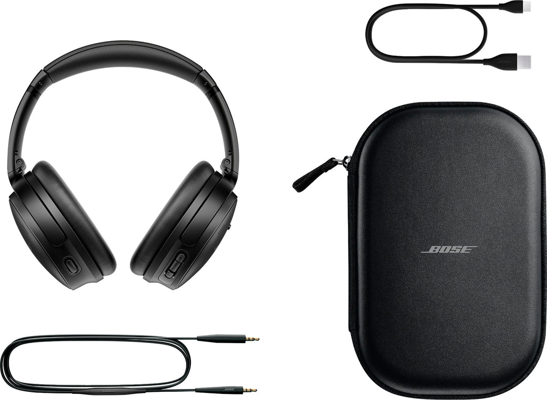 Bose - QuietComfort Wireless Noise Cancelling Over-the-Ear Headphones - Black_10