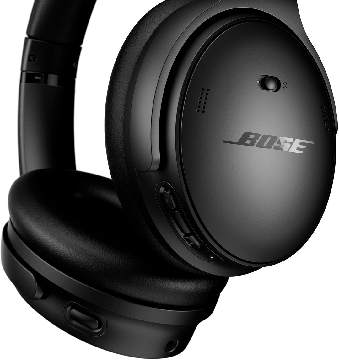 Bose - QuietComfort Wireless Noise Cancelling Over-the-Ear Headphones - Black_6