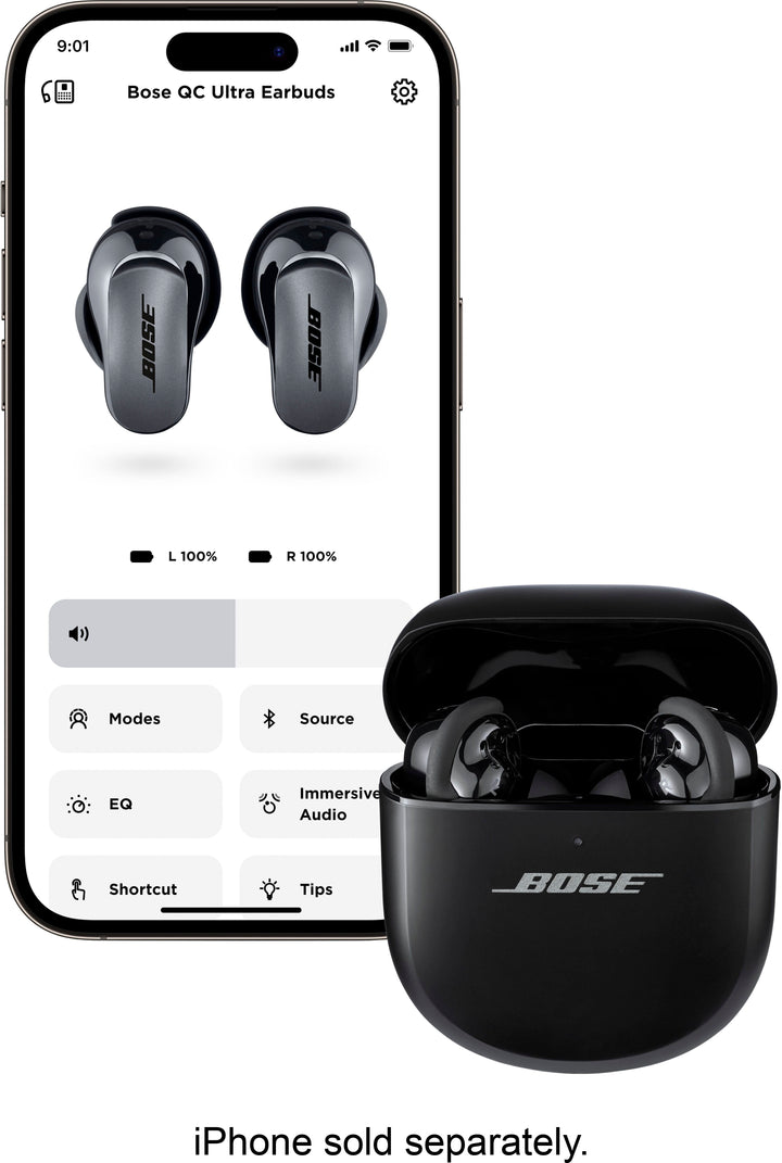 Bose - QuietComfort Ultra Wireless Noise Cancelling In-Ear Earbuds - Black_2