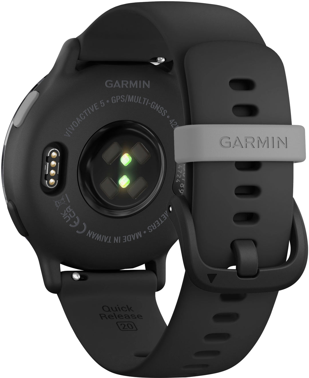 Garmin - vívoactive 5 GPS Smartwatch 42 mm Fiber-reinforced polymer - Slate Aluminum and Black_3
