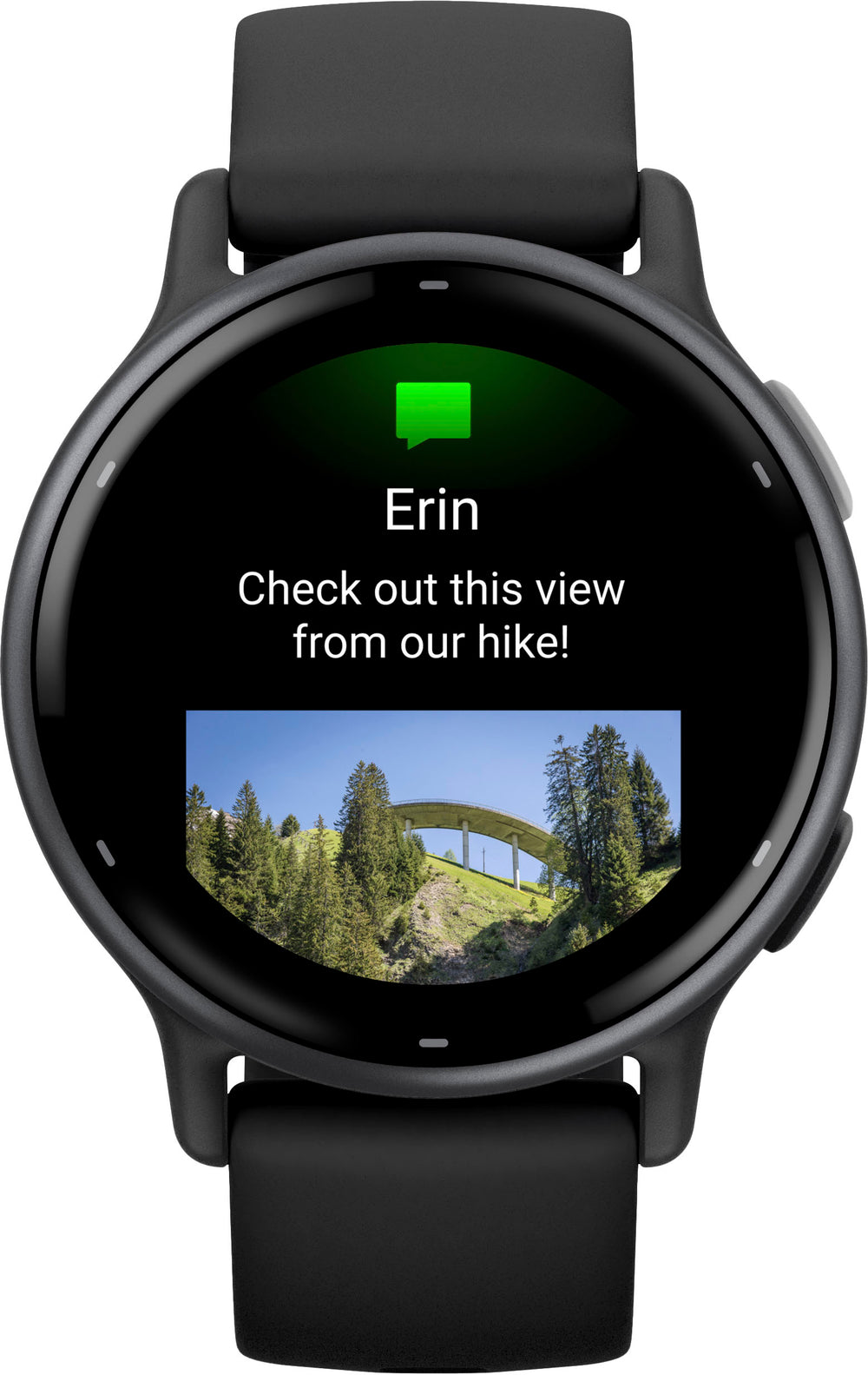 Garmin - vívoactive 5 GPS Smartwatch 42 mm Fiber-reinforced polymer - Slate Aluminum and Black_1