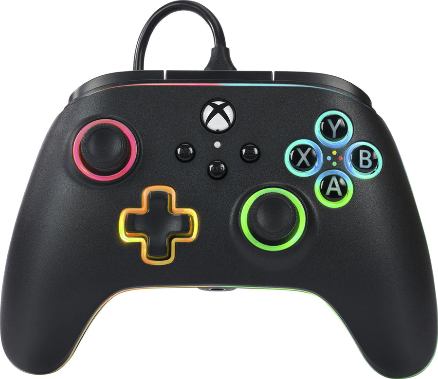 PowerA - Advantage Wired Controller for Xbox Series X|S with Lumectra - Black_0