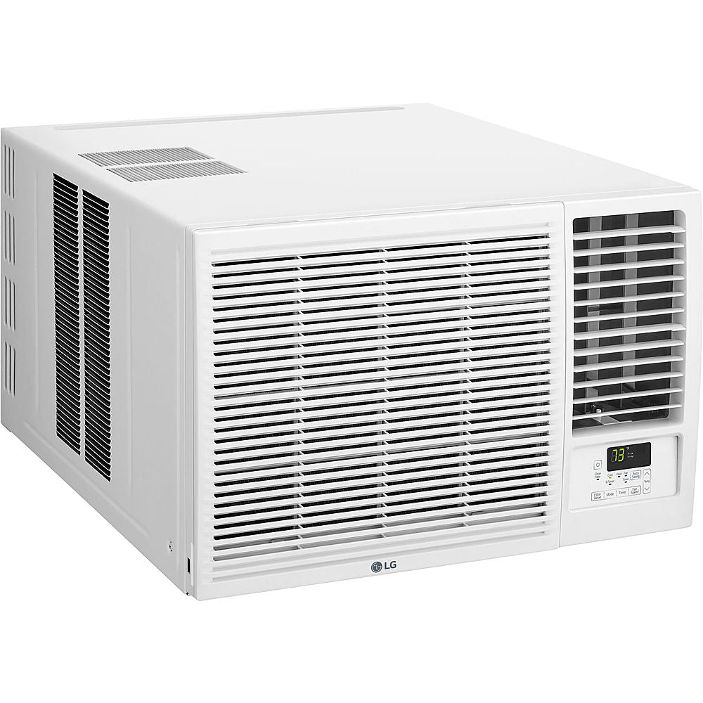 LG - 1,000 Sq. Ft 18,000 BTU Window Mounted Air Conditioner with 12,000 BTU Heater - White_1